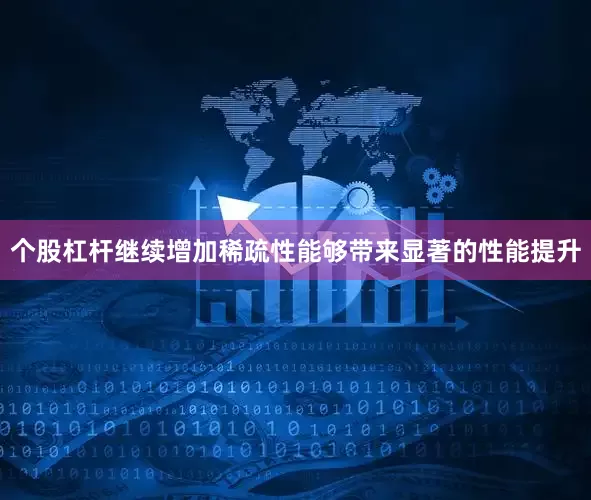 个股杠杆继续增加稀疏性能够带来显著的性能提升