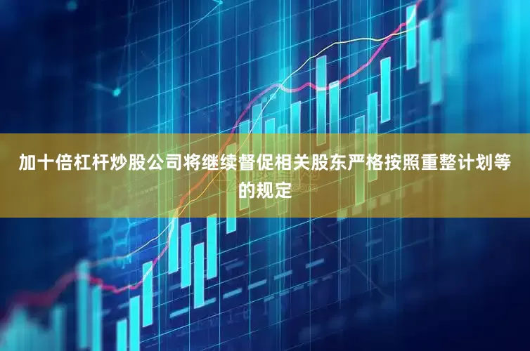 加十倍杠杆炒股公司将继续督促相关股东严格按照重整计划等的规定